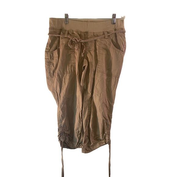 OH BABY by MOTHERHOOD Women’s Maternity Cargo Capris / Size: Medium - Picture 1 of 9